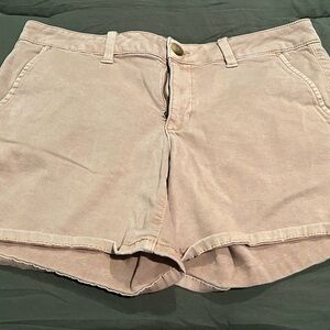 American Eagle Outfitters Light Tan Jean Shorts